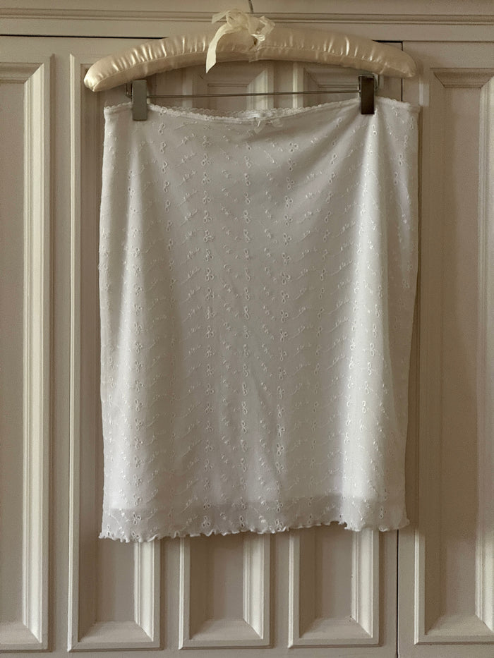 Vintage Pointelle Skirt (m)