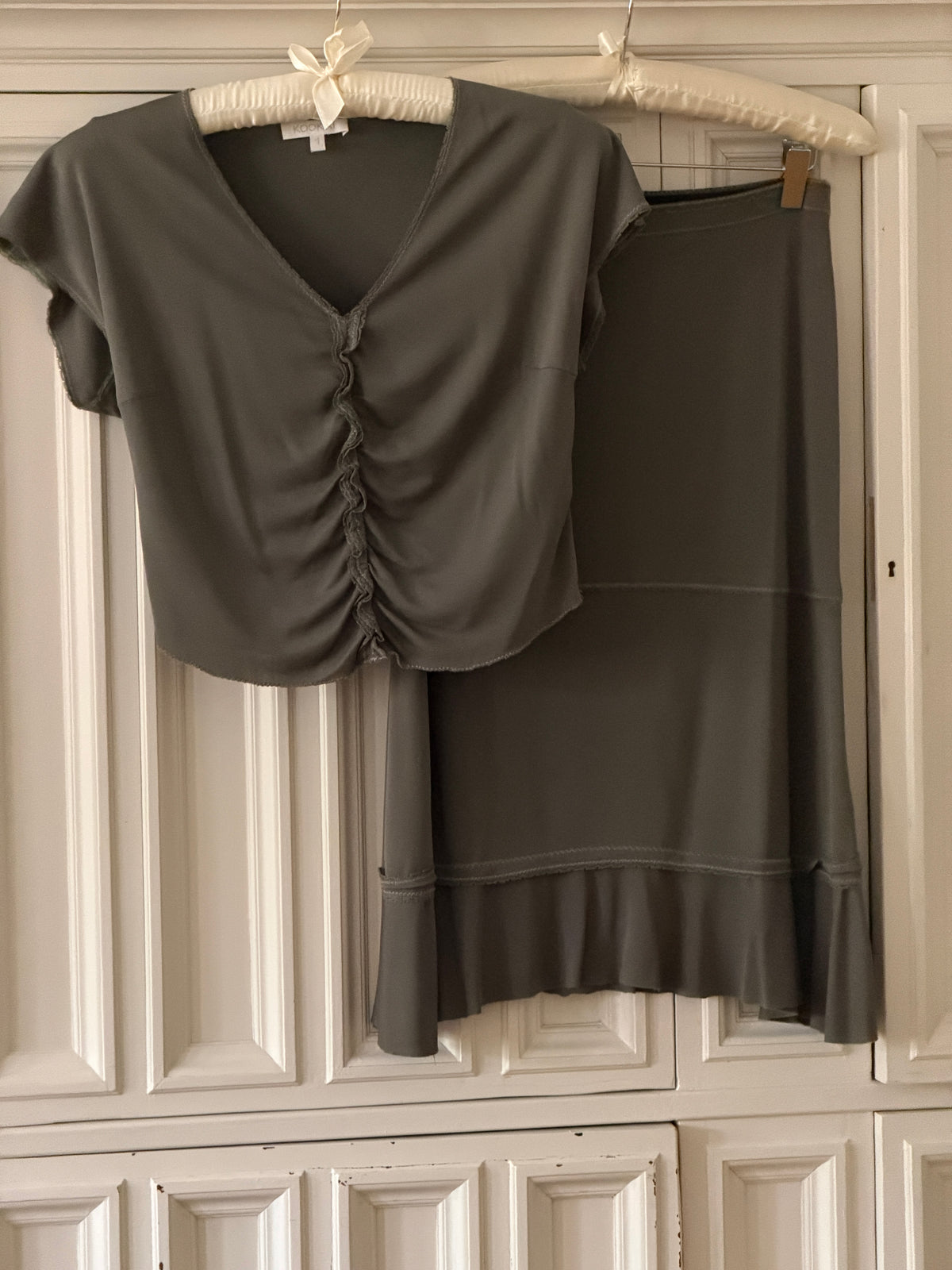 Khaki Skirt Set (s)