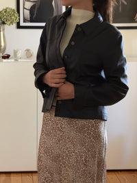 Vintage Leather Jacket (s)