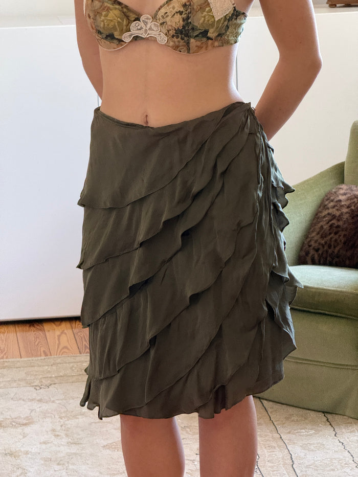 Ralph Lauren Silk Skirt (s)