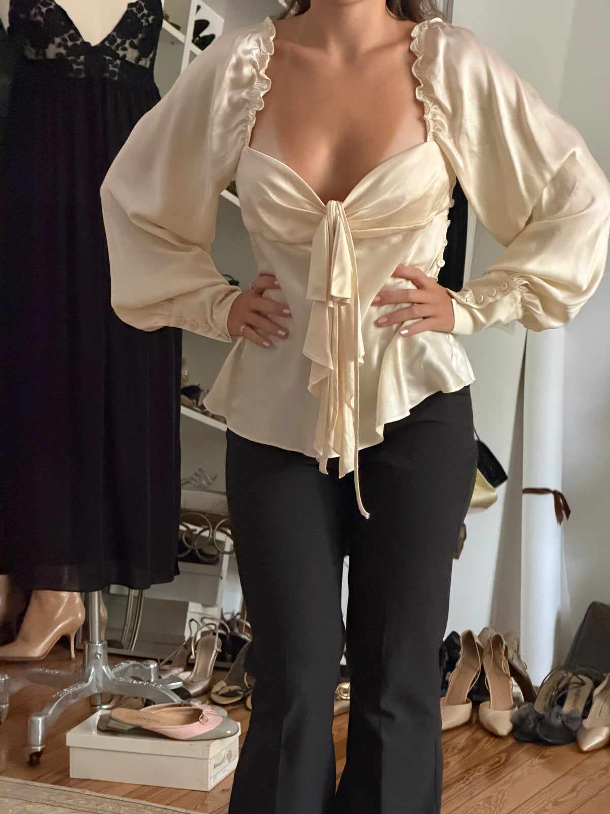 Escada Silk Blouse (m)