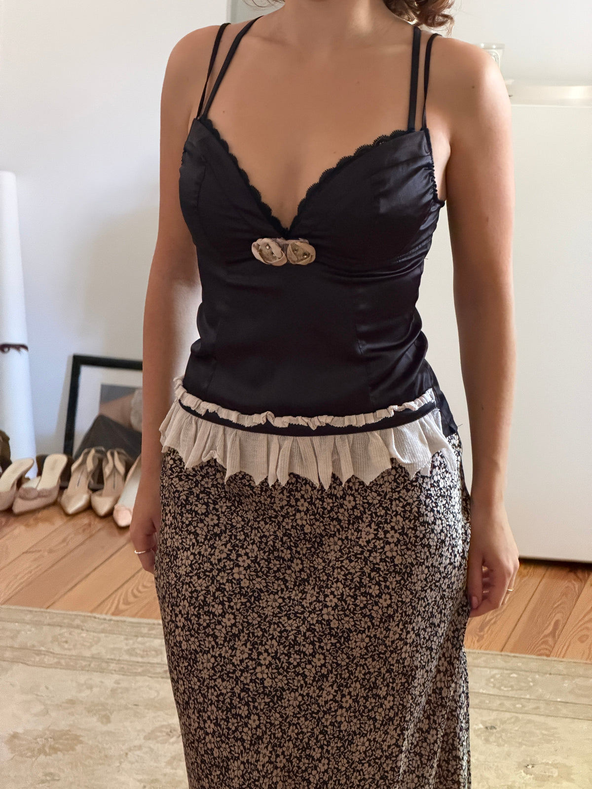 Vintage Floral Top (s)
