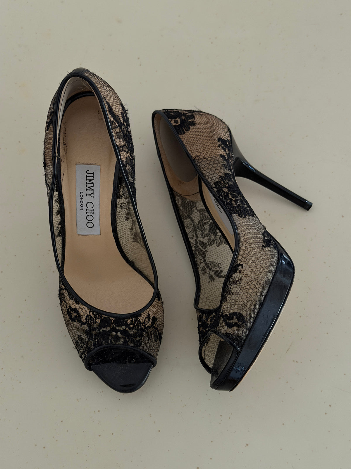 Jimmy Choo Lace Heels (37)