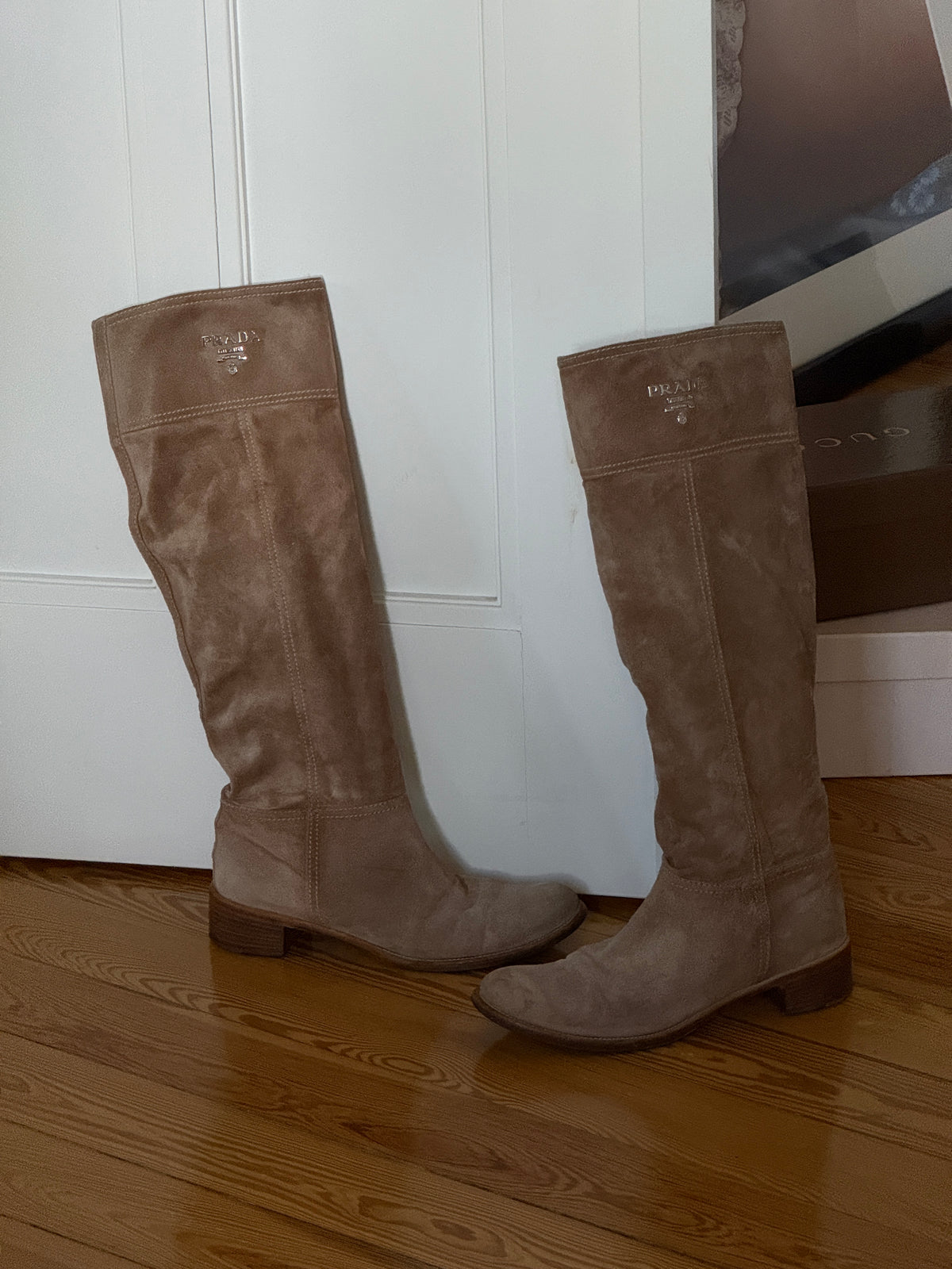 Prada Suede Boots (37)