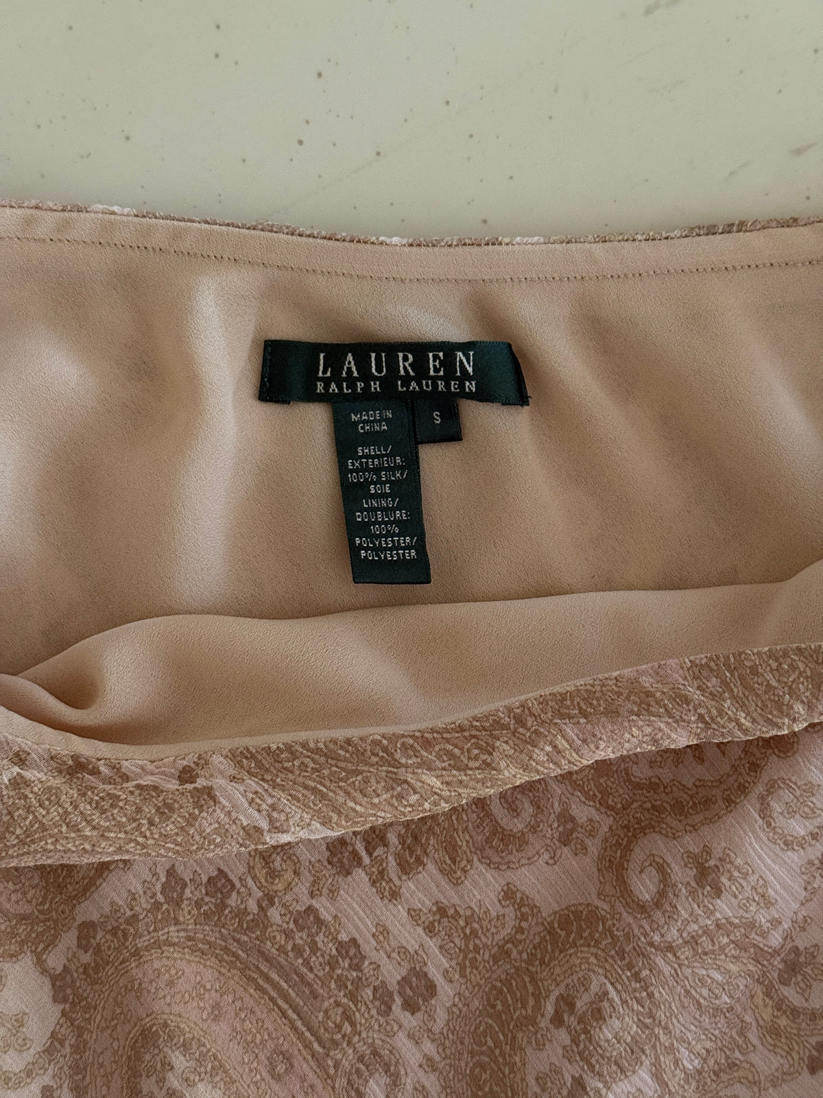 Ralph Lauren Silk Skirt (s)
