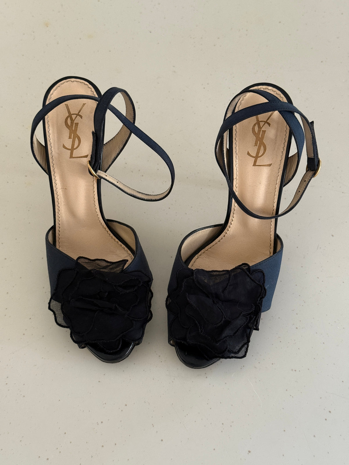 YSL Floral Heels (38)