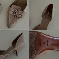 Prada Suede Heels (38)