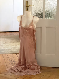Lace Satin Dress (s)
