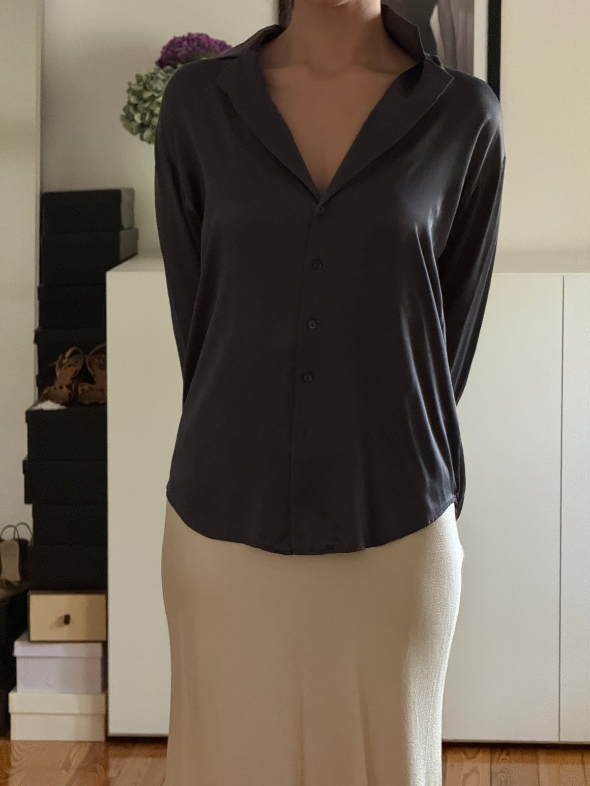 Ralph Lauren Silk Blouse (s)