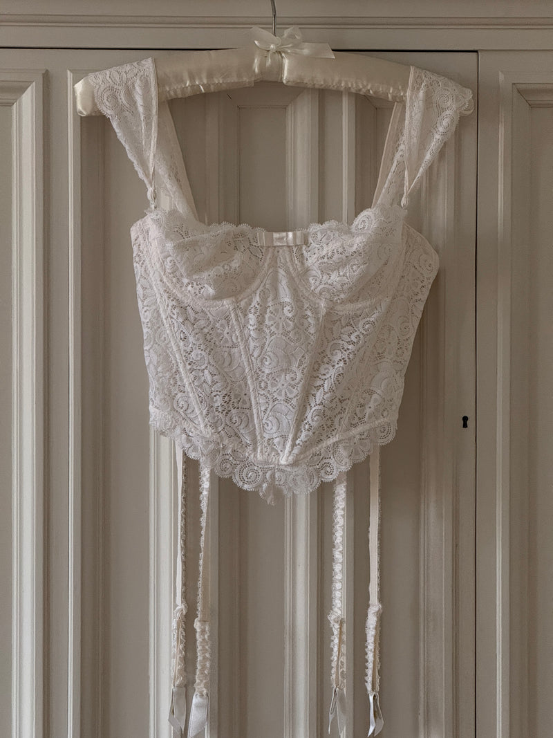 Vintage Lace Bustier (s/m)