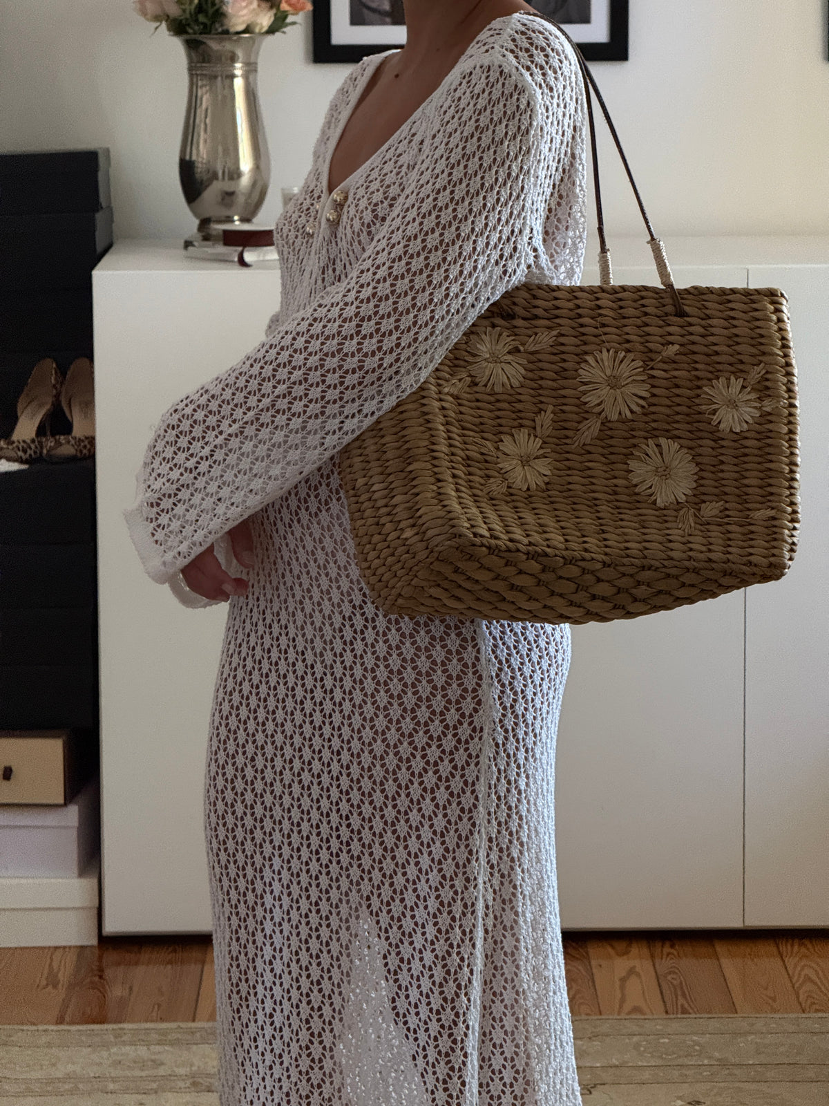 Vintage Straw Bag