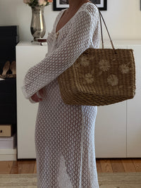Vintage Straw Bag