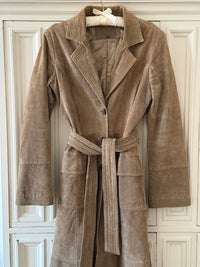 Suede Leather Coat (s)