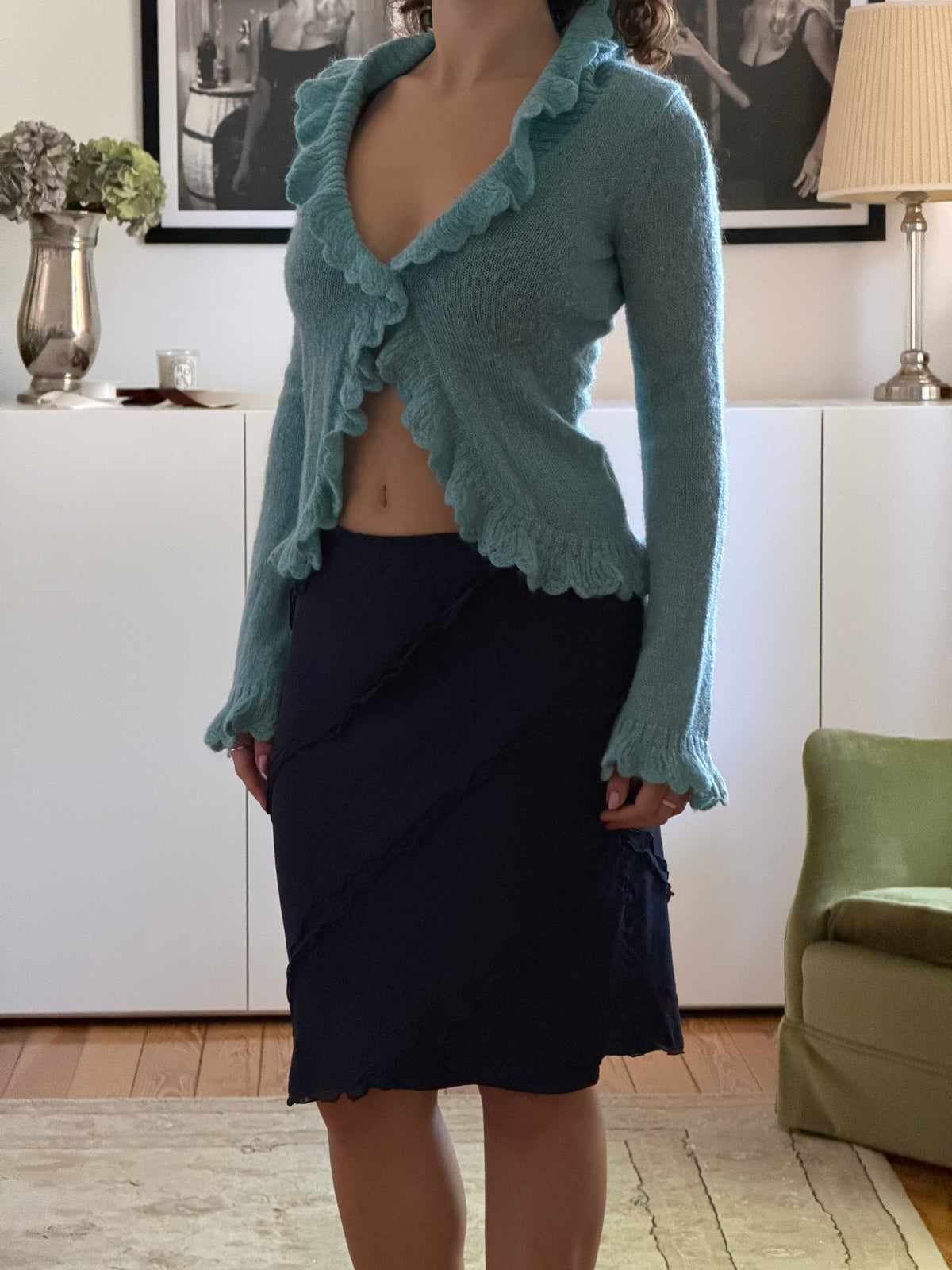 Sportmax Silk Skirt (s)