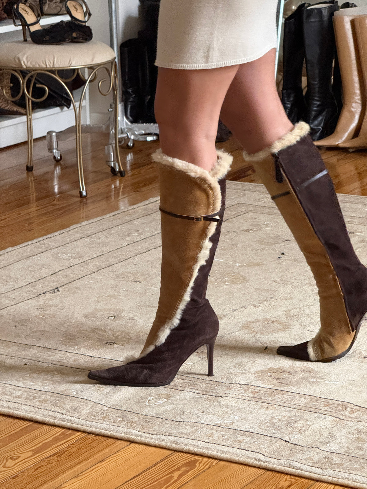 Vicini Fur Boots (39)