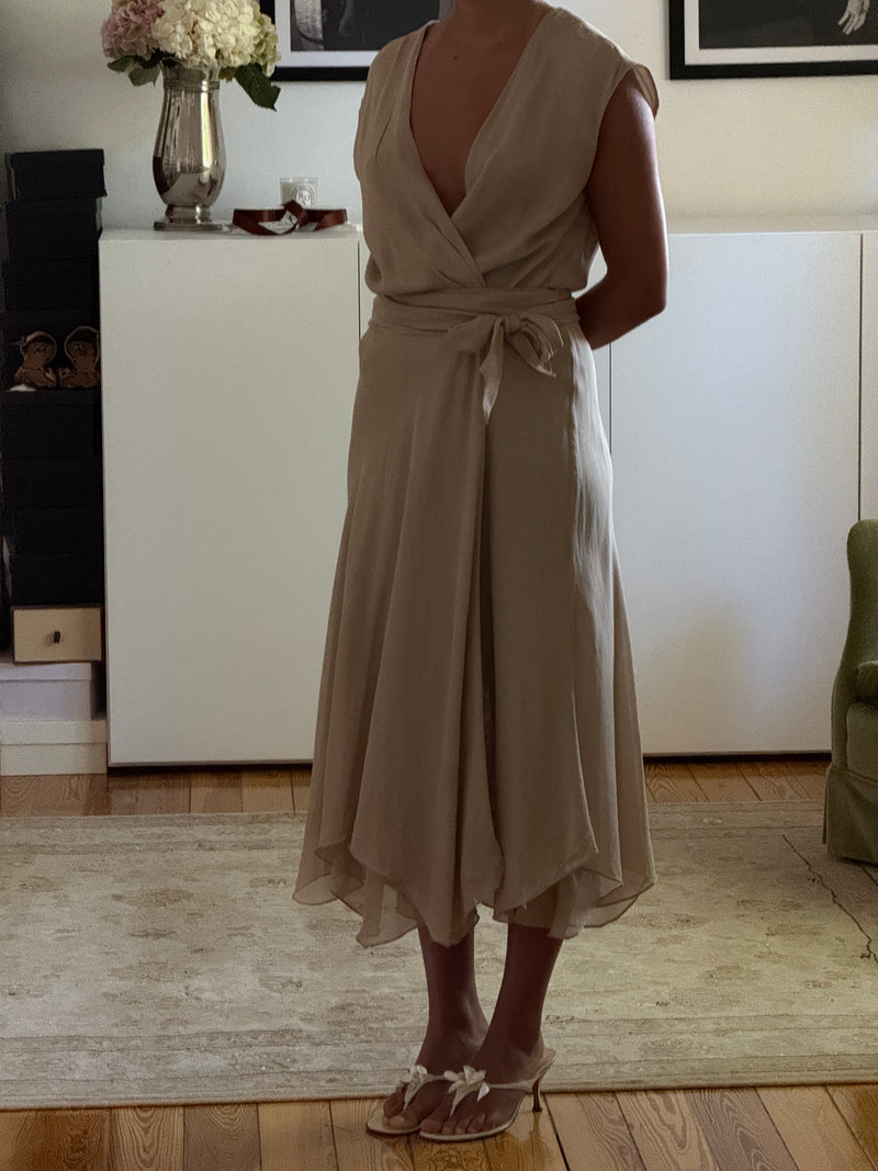 Ralph Lauren Silk Dress (s)