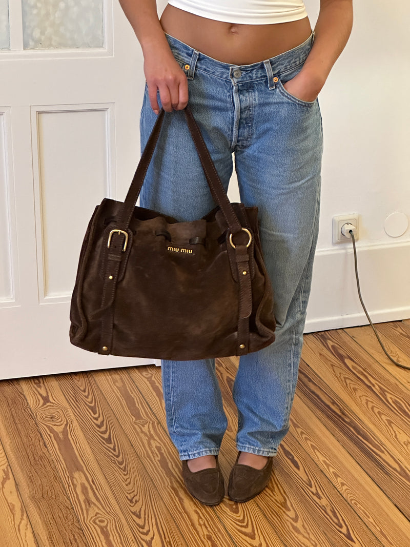 Miu Miu Suede Bag